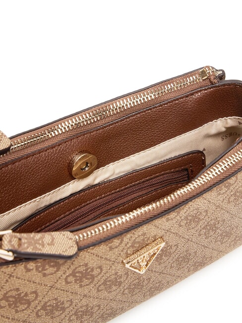 NOELLE 2 Borsa a spalla, a tracolla latte logo/brown - Borse Donna