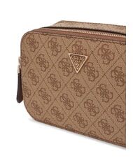 GUESS NOELLE 2 Borsa camera case a tracolla latte logo/brown - Borse Donna - 4