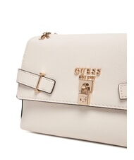 GUESS YESBA Borsa con flap a spalla, a tracolla OFFWHITE - Borse Donna - 3