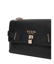 GUESS YESBA Borsa con flap a spalla, a tracolla NERO - Borse Donna - 3