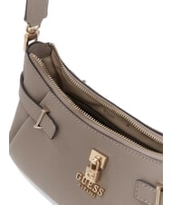 GUESS YESBA Borsa a spalla dark taupe - Borse Donna - 3