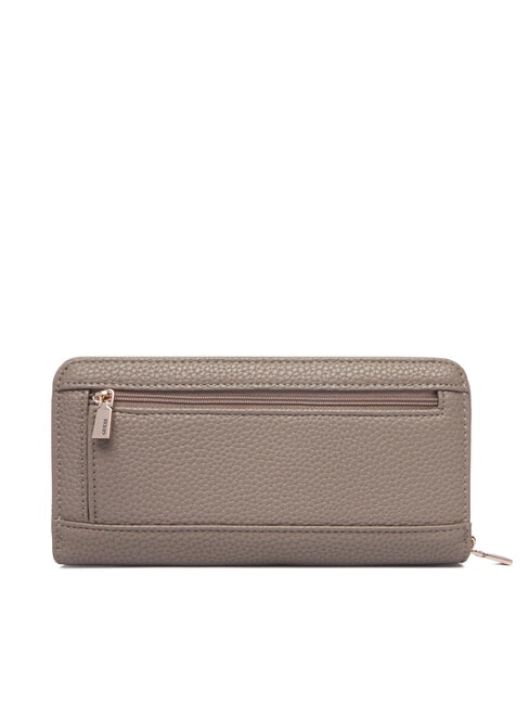 BRENTON Portafoglio zip around dark taupe - Portafogli Donna