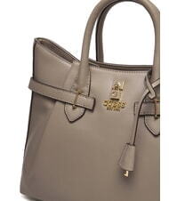 GUESS YESBA Borsa a mano con tracolla dark taupe - Borse Donna - 4