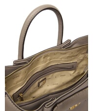 GUESS YESBA Borsa a mano con tracolla dark taupe - Borse Donna - 6