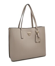 GUESS MERIDIAN 2 Borsa shopping a spalla dark taupe - Borse Donna - 2