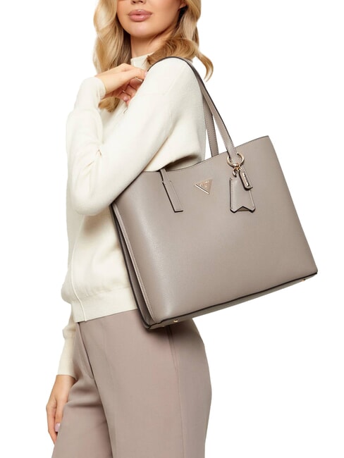 MERIDIAN 2 Borsa shopping a spalla dark taupe - Borse Donna