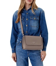 GUESS MERIDIAN 2  Borsa a tracolla dark taupe - Borse Donna - 4