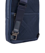 PIQUADRO TRAKAI Zaino Monospalla blu - Zaini da lavoro porta PC - 2