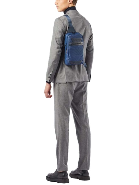 TRAKAI Zaino Monospalla blu - Zaini da lavoro porta PC