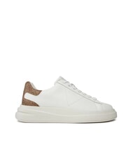 GUESS ELBA  Sneakers white beige brown - Scarpe Uomo - 2