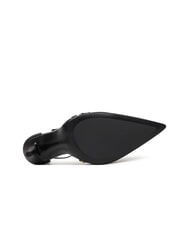 GUESS NANAE D&eacute;collet&eacute; alte con cinturino e borchie NERO - Scarpe Donna - 6