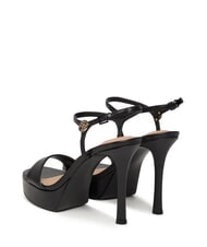 GUESS HENDORA Sandali alti in pelle con plateau NERO - Scarpe Donna - 5