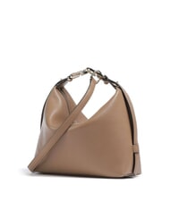 FURLA TONIE Borsa piccola in pelle con tracolla toffee - Borse Donna - 2