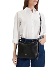 FURLA TONIE Borsa piccola in pelle con tracolla toffee - Borse Donna - 7