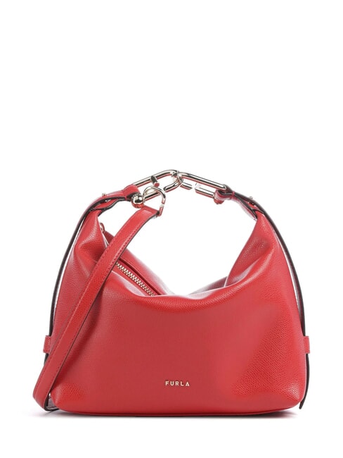 TONIE Borsa piccola in pelle con tracolla m1 red - Borse Donna