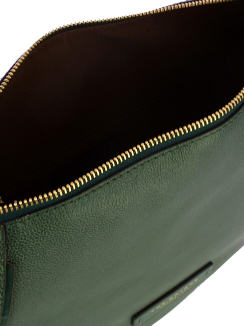 DOMITILLA Borsa hobo a spalla in pelle malachite abb.oro - Borse Donna