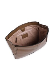 THE BRIDGE ELISABETTA Borsa in pelle con tracolla oyster abb. oro - Borse Donna - 4