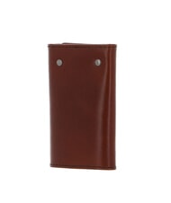 THE BRIDGE GIACOMO Astuccio portachiavi in pelle Marrone/Rutenio                - Portachiavi - 4