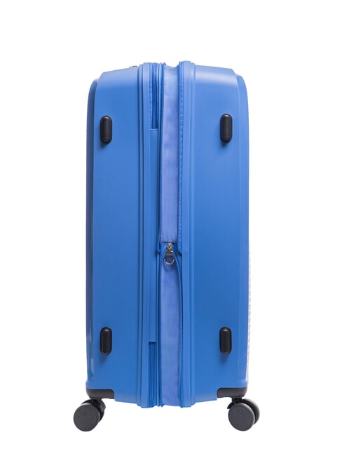 SLIDE Set Cabin + Medio e Grande espandibili, ultraresistenti haze blue - Trolley Rigidi