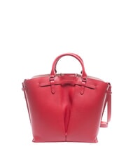 COCCINELLE FLORES Borsa tote media in pelle martellata sangria - Borse Donna - 3