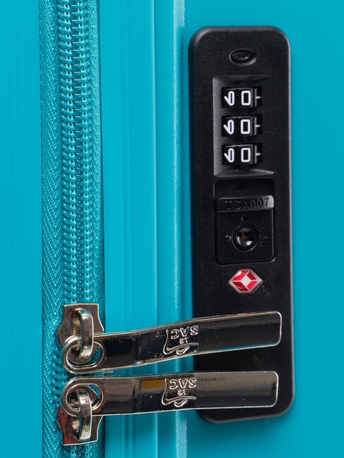 SLIDE Trolley Medio, espandibile mint - Trolley Rigidi