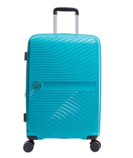 LESAC SLIDE Set Cabin + Medio e Grande espandibili, ultraresistenti mint - Trolley Rigidi - 4