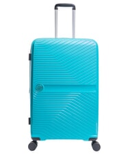 LESAC SLIDE Set Cabin + Medio e Grande espandibili, ultraresistenti mint - Trolley Rigidi - 5