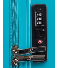 LESAC SLIDE Set Cabin + Medio e Grande espandibili, ultraresistenti mint - Trolley Rigidi - 8