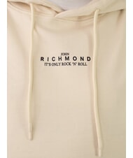 JOHN RICHMOND KAHIN Felpa relaxed fit con cappuccio white cap - Felpe Uomo - 3