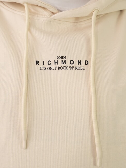 KAHIN Felpa relaxed fit con cappuccio white cap - Felpe Uomo