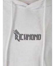 JOHN RICHMOND KANI Felpa con cappuccio e tasca white - Felpe Uomo - 3