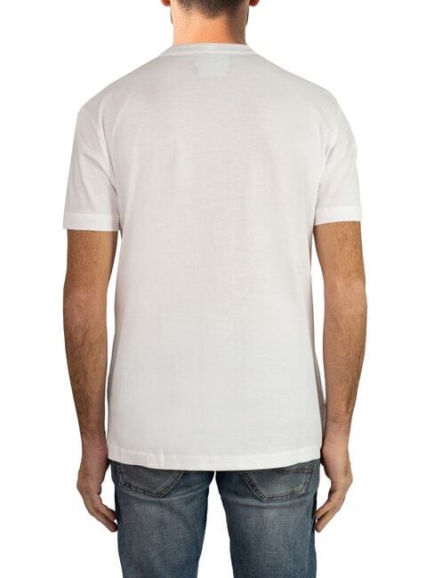 KORDIS BOXY T-shirt in cotone maxi stampa white/blk - T-shirt Uomo