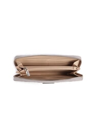 GUESS LAUREL 2 Portafoglio grande zip around dark taupe logo - Portafogli Donna - 2