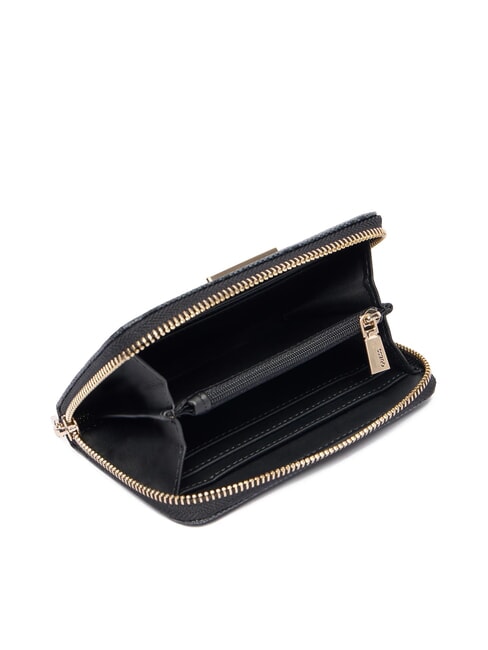 LAUREL 2 Portafoglio medio logo 4G con zip coal - Portafogli Donna