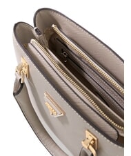 GUESS NOELLE 2 Borsa a mano piccola con tracolla Taupe - Borse Donna - 4