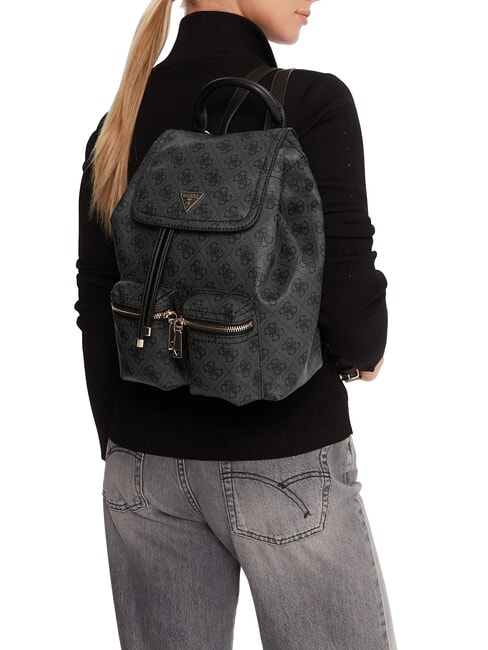MANHATTAN 2 Zaino con 2 tasche coal - Borse Donna