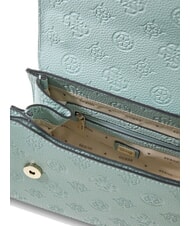 GUESS CRESIDIA II Borsa a tracolla con flap light sage logo - Borse Donna - 4