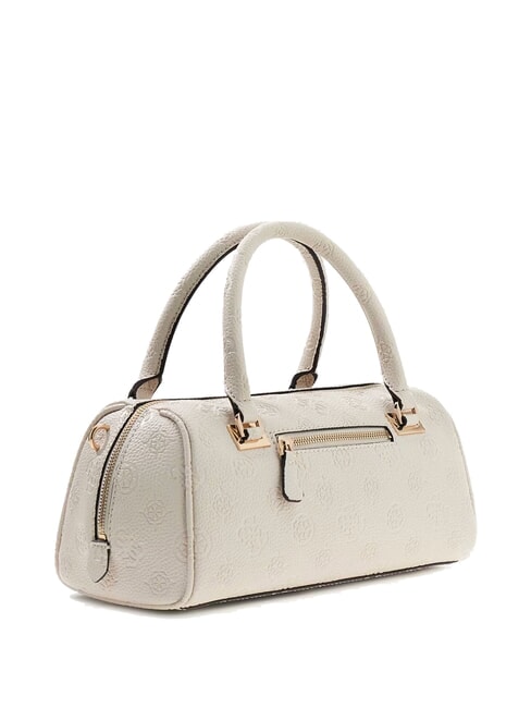CRESIDIA 2 Borsa a bauletto con tracolla off white logo - Borse Donna
