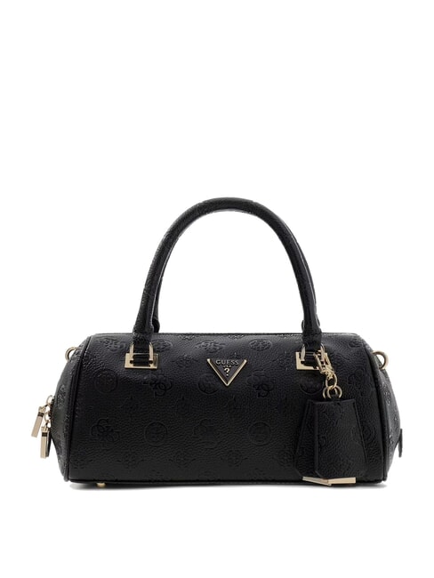 CRESIDIA 2 Borsa a bauletto con tracolla black logo - Borse Donna