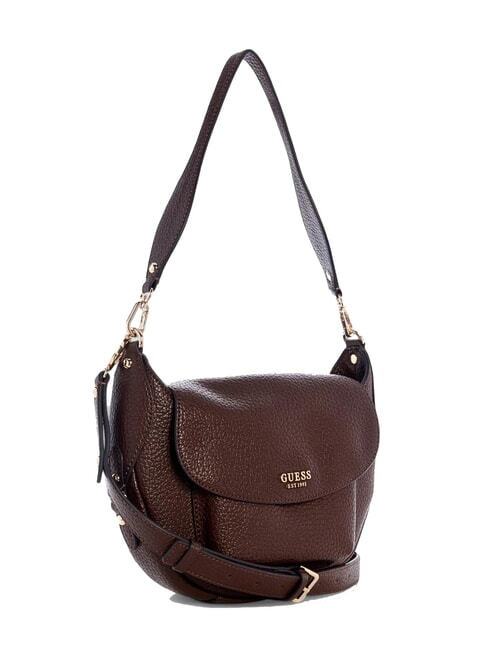 MARSHA Borsa a spalla con tracolla espresso - Borse Donna