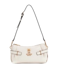 GUESS YESBA Borsa piccola a spalla con charm OFFWHITE - Borse Donna - 3