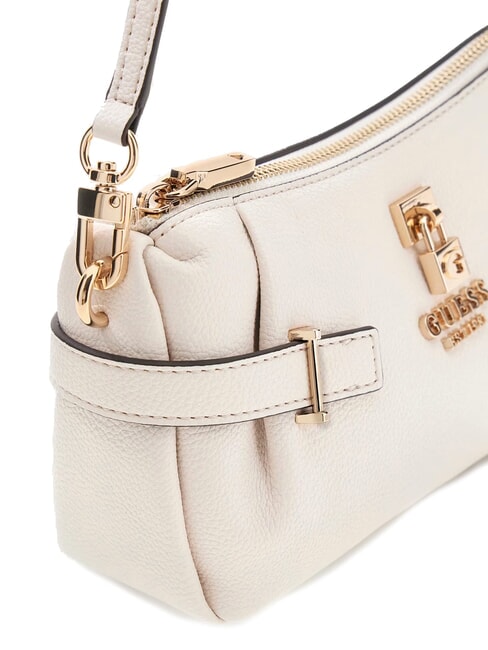 YESBA Borsa piccola a spalla con charm OFFWHITE - Borse Donna