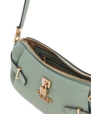 GUESS YESBA Borsa piccola a spalla con charm light sage - Borse Donna - 7