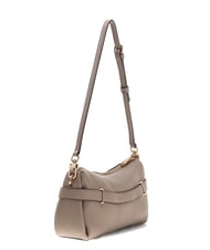 GUESS YESBA Borsa piccola a spalla con charm dark taupe - Borse Donna - 2