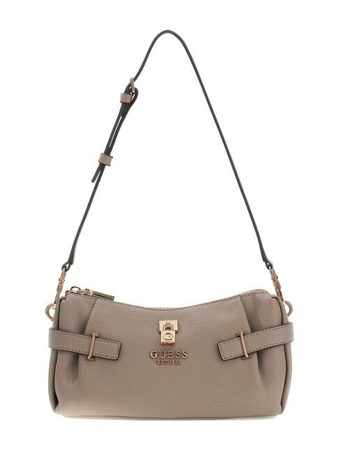 YESBA Borsa piccola a spalla con charm dark taupe - Borse Donna