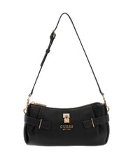 GUESS YESBA Borsa piccola a spalla con charm NERO - Borse Donna - 3