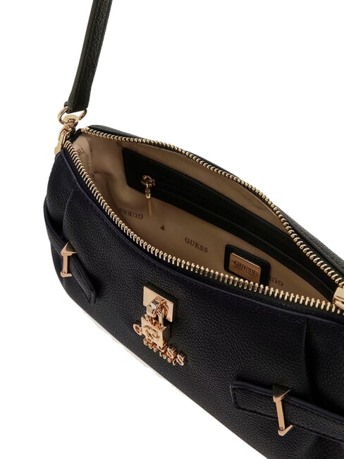 YESBA Borsa piccola a spalla con charm NERO - Borse Donna