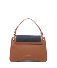 COCCINELLE C-ME DENIM Borsetta a mano, con tracolla blue den/cognac - Borse Donna - 4