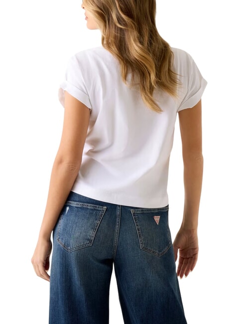 STARS T-shirt con stampa e borchiette purwhite - T-shirt e Top Donna