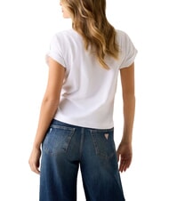 GUESS STARS T-shirt con stampa e borchiette purwhite - T-shirt e Top Donna - 2